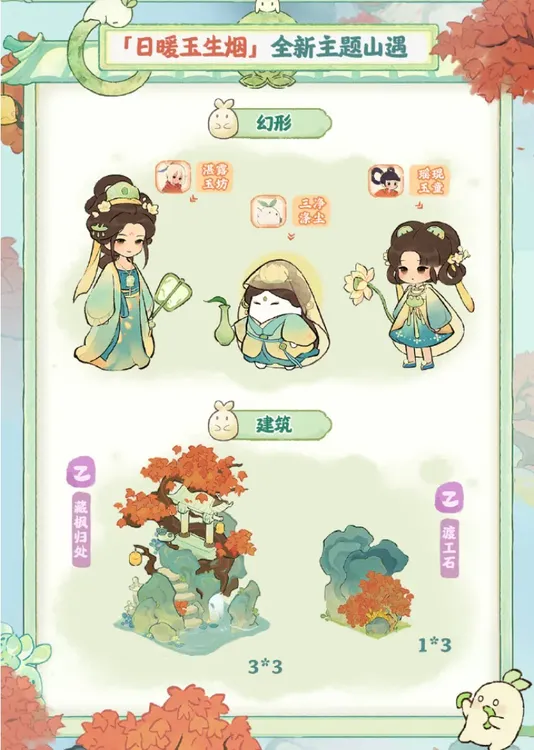 「日暖玉生煙」山遇主題